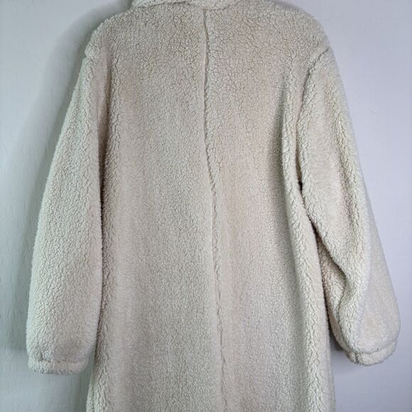 Free People Tessa Teddy Coat Cream - Picture 7 of 9